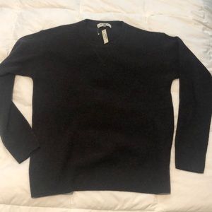 Mens Madewell 100% cashmere brown sweater. Never worn